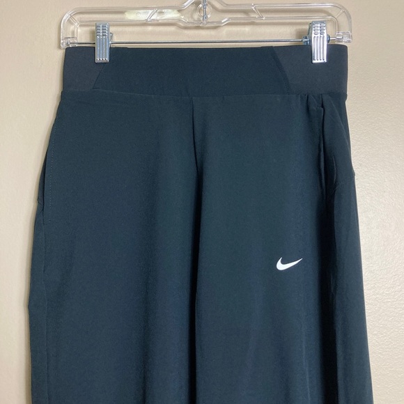 Nike Dri Fit Bliss Victory Mid Rise Training Pant Black - Picture 7 of 12